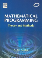book Mathematical programming : theory and methods