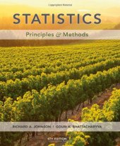 book Statistics : principles and methods