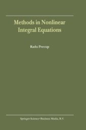 book Methods in nonlinear integral equations