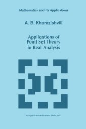 book Applications of point set theory in real analysis