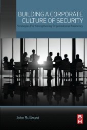 book Building a corporate culture of security : strategies for strengthening organizational resiliency