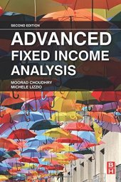 book Advanced Fixed Income Analysis, Second Edition