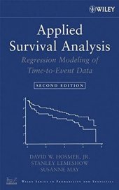 book Applied survival analysis : regression modeling of time-to-event data