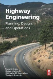 book Highway engineering : planning, design, and operations