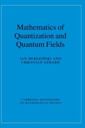 book Mathematics of quantization and quantum fields