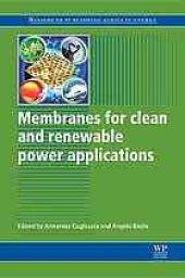 book Membranes for clean and renewable power applications