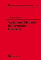 book Variational Methods in Lorentzian Geometry