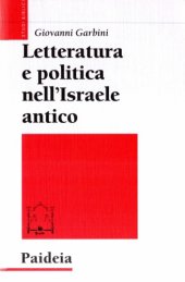 book Letteratura e politica nell’Israele antico