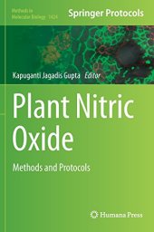 book Plant Nitric Oxide: Methods and Protocols