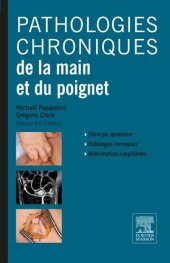 book Pathologies chroniques de la main et du poignet