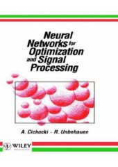 book Neural Networks for Optimization and Signal Processing