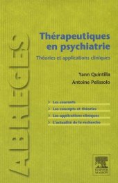 book Thérapeutiques en Psychiatrie. Théories et Applications Cliniques