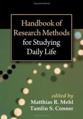 book Handbook of Research Methods for Studying Daily Life