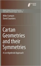 book Cartan Geometries and their Symmetries: A Lie Algebroid Approach