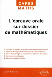 book L’épreuve orale sur dossier de mathématiques