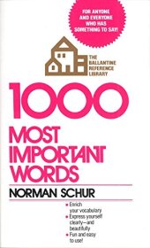 book 1000 Most Important Words