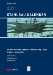 book Powder-actuated Fasteners and Fastening Screws in Steel Construction