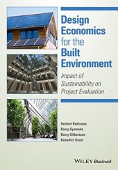 book Design Economics for the Built Environment: Impact of Sustainability on Project Evaluation