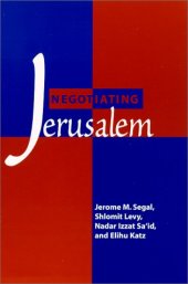 book Negotiating Jerusalem