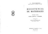 book Resistencia de materiales. Parte 1, Teoría elemental y problemas