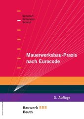 book Mauerwerksbau-Praxis nach Eurocode