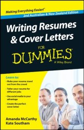 book Writing Resumes and Cover Letters For Dummies - Australia / NZ