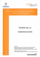 book Teoría de la Comunicación