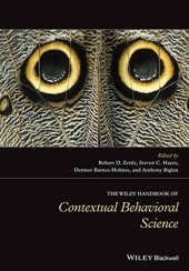 book The Wiley Handbook of Contextual Behavioral Science