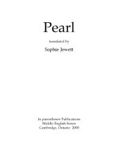 book Pearl, translated by Sophie Jewett