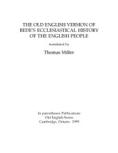 book The Old English version of Bede’s Ecclesiastical history of the English people, translated by Thomas Miller