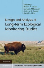 book Design and Analysis of Long-term Ecological Monitoring Studies