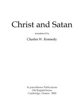 book Christ and Satan, translated by Charles W. Kennedy