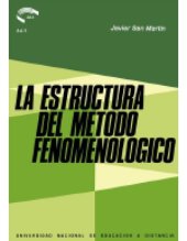 book La estructura del método fenomenológico