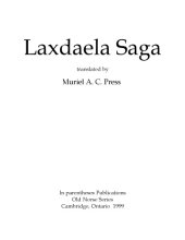 book Laxdaela Saga, translated by Muriel A. C. Press