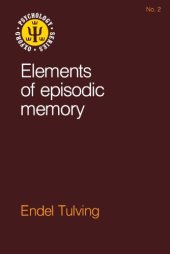 book Elements of Episodic Memory