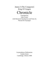 book Chronicle, translated by John Forster, with historical introduction and notes by Pascual de Gayangos