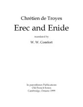 book Erec and Enide, translated by W. W. Comfort