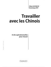 book Travailler avec les chinois : 8 clés opérationnelles pour réussir