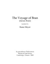 book The voyage of Bran (Imram Brain), translated by Kuno Meyer