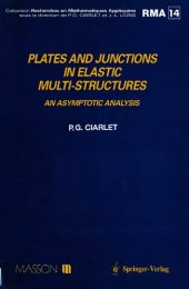 book Plates and junctions in elastic multi-structures : an asymptotic analysis