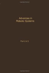 book Advances in Robotic Systems, Part 2 of 2