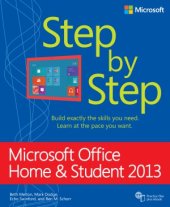 book Microsoft Office Home and Student 2013 Step by Step