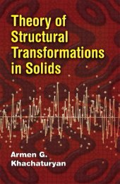 book Theory of Structural Transformations in Solids