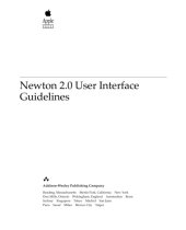 book Newton 2.0 user interface guidelines