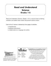 book Read and Understand Science, Grades 1-2