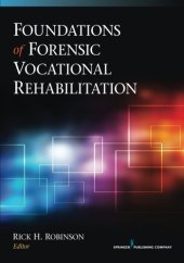 book Foundations of Forensic Vocational Rehabilitation