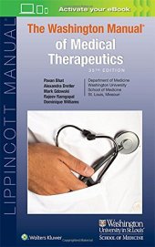 book The Washington Manual of Medical Therapeutics