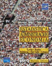 book Estadística para administración y economía