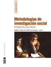 book Metodologías de investigación social: introducción a los oficios