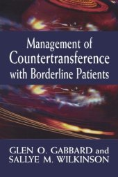 book Management of Countertransference with Borderline Patients